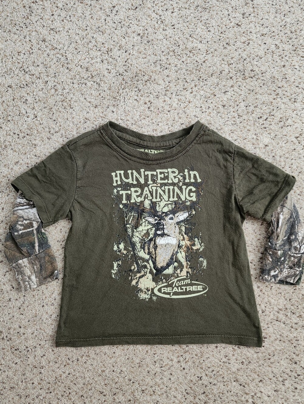 Realtree Camo Long Sleeve Baby Shirt